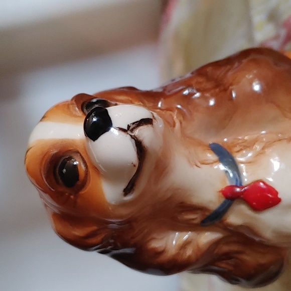 Vintage "Lady" porcelain figurine. Walt Disney productions. Japan - Picture 4 of 7